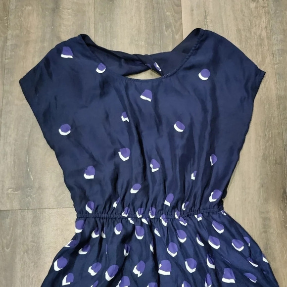 Urban Outfitters Cooperative Navy Printed Dress - Picture 2 of 5